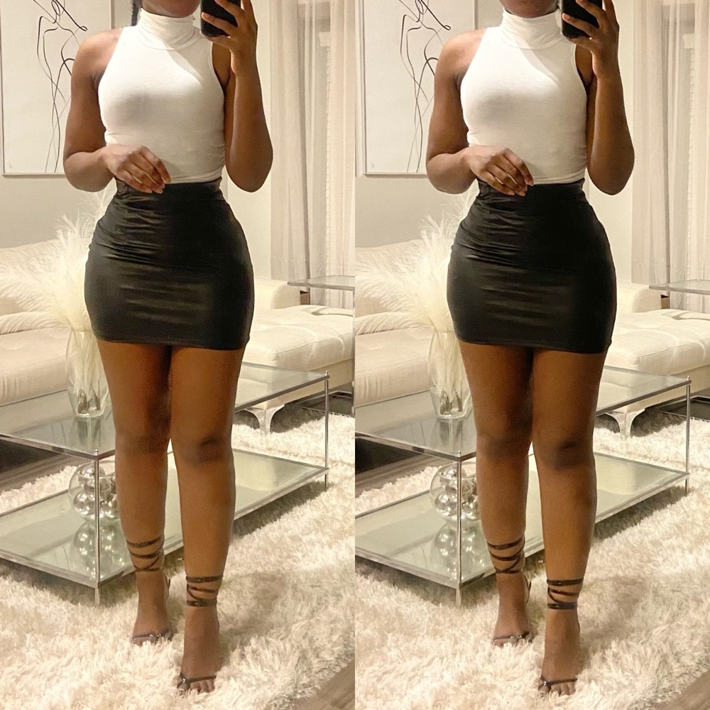 White Sleeveless Crop Top